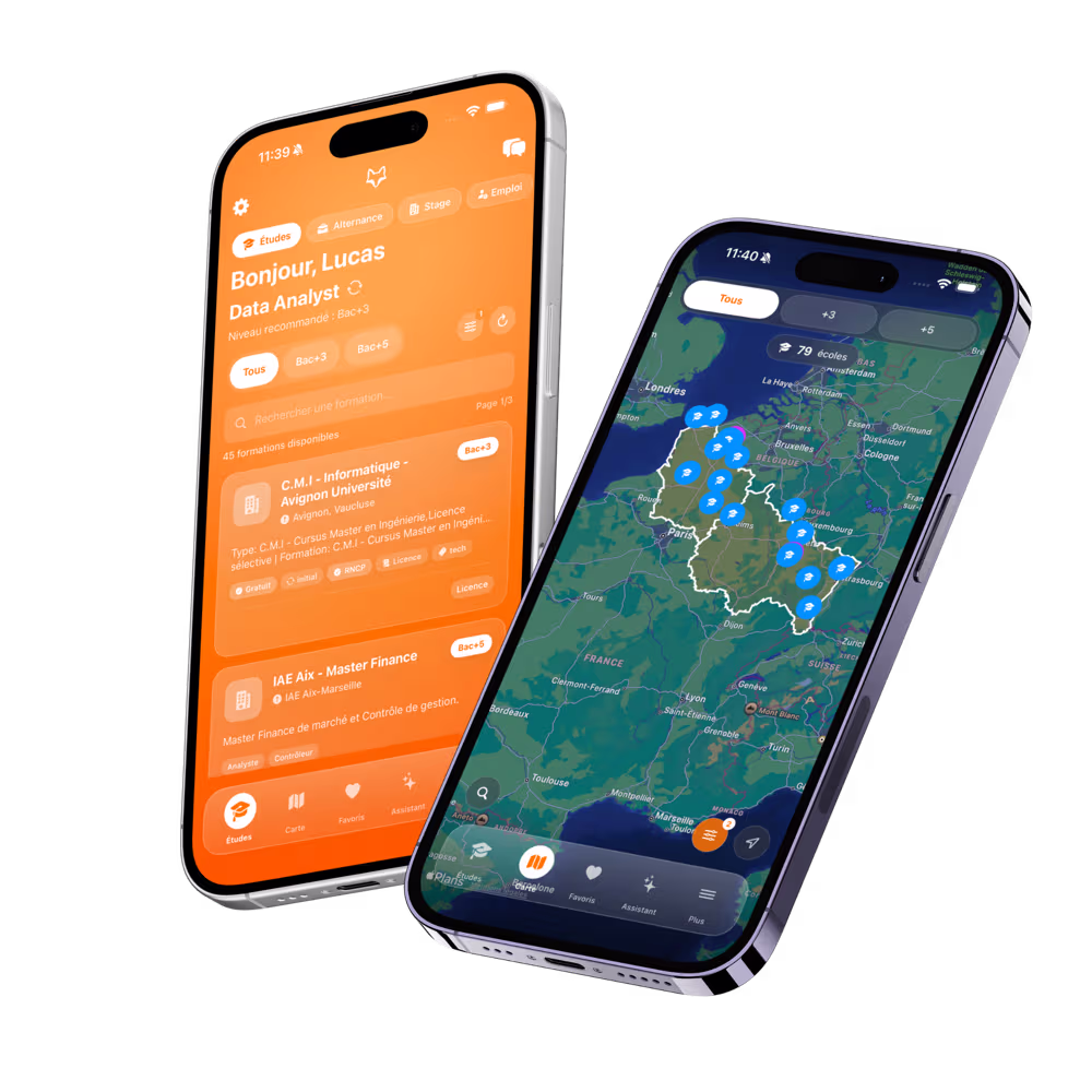 Application Fox'Up sur iPhone